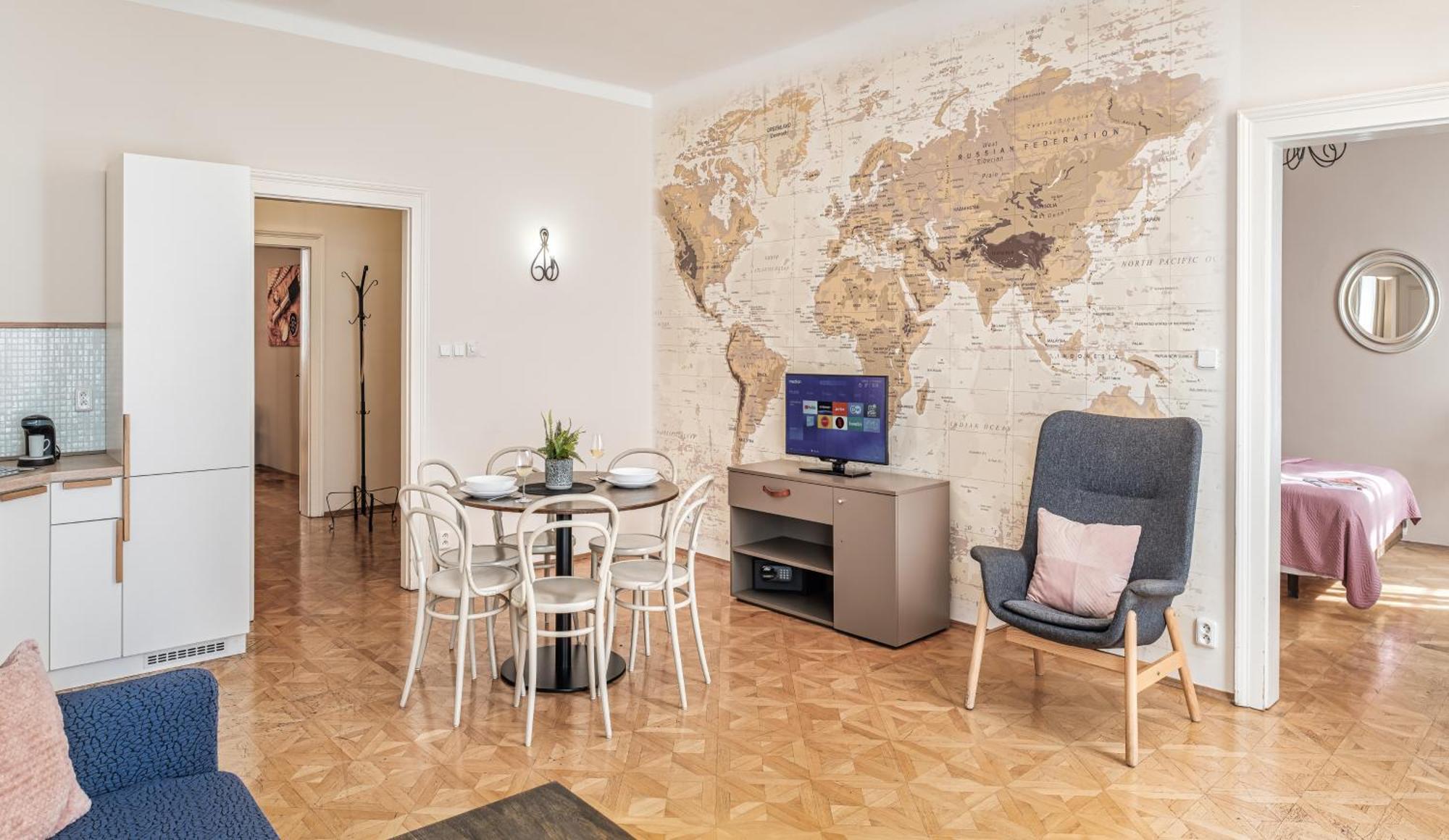 6 Continents Apartments By Adrez Прага Екстериор снимка