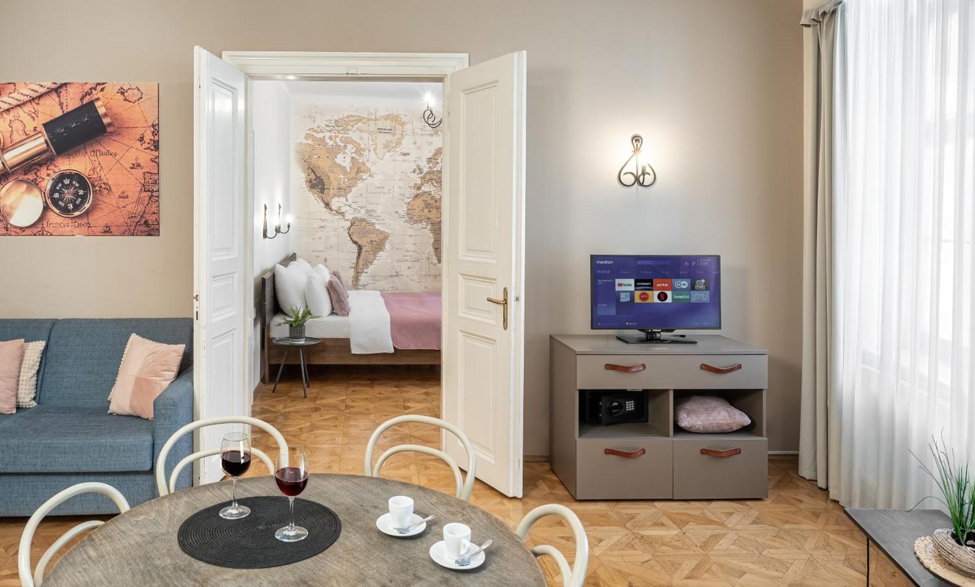 6 Continents Apartments By Adrez Прага Екстериор снимка
